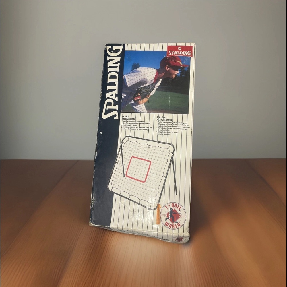 Spalding T Ball Return Throw Net Baseball Equipment